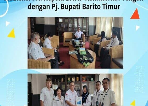 Kegiatan Audiensi Plt. Kepala BNNP Kalteng Dengan Pj. Bupati Barito Timur
