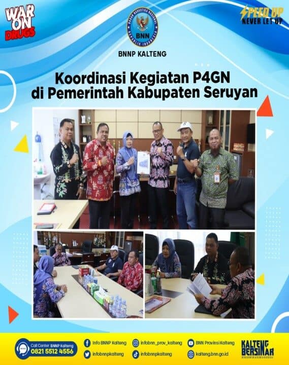 Kegiatan P4GN di Pemerintah Kabupaten Seruyan