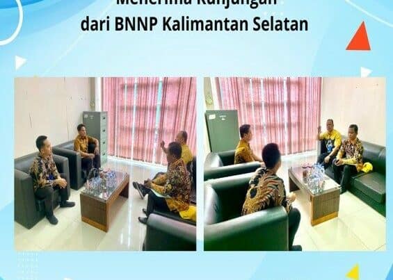 Menerima Kunjungan dari BNNP Kalimantan Selatan