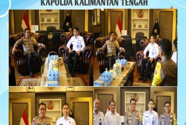Kegiatan Kepala BNNP Kalteng Audiensi Dengan Kapolda Kalimantan Tengah