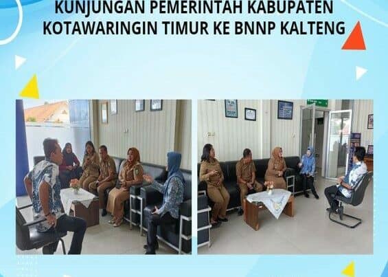 Kunjungan Pemerintah Kabupaten Kotawaringin Timur Ke BNNP Kalimantan Tengah