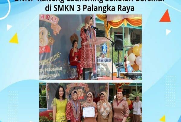 BNNP Kalteng Launching Sekolah Bersinar di SMKN 3 Palangka Raya