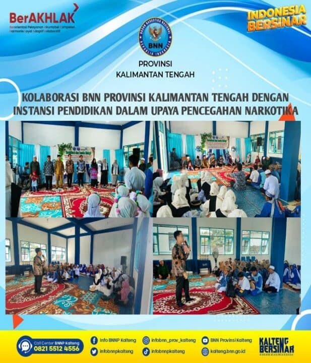 Kolaborasi BNN Provinsi Kalimantan Tengah Dengan Instansi Pendidikan Dalam Upaya Pencegahan Narkotika