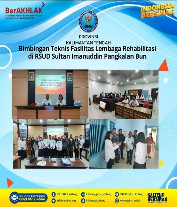 Bimbingan Teknis Fasilitas Rehabilitasi di RSUD Sultan Imanuddin Pangkalan Bun