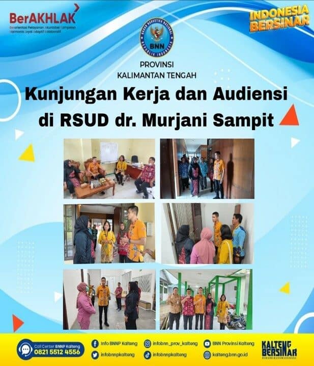 Kunjungan Kerja dan Audiensi di Rsud Dr. Murjani Sampit