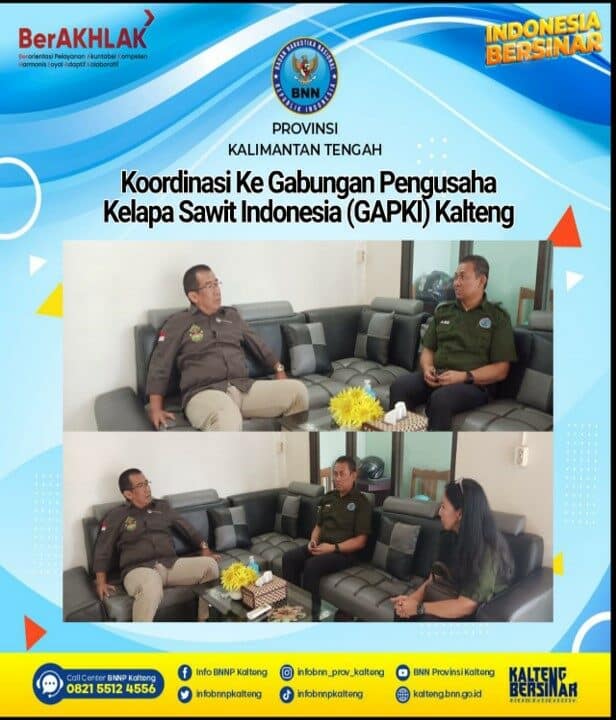 Koordinasi Ke Gabungan Pengusaha Kelapa Sawit Indonesia (Gapki) Kalteng