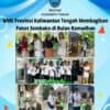 BNN Provinsi Kalimantan Tengah Membagikan Paket Sembako di Bulan Ramadhan