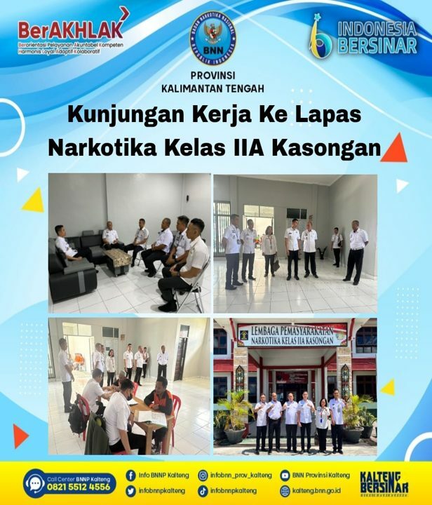 Kunjungan Kerja Ke Lapas Narkotika Kelas IIa Kasongan