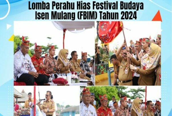 Lomba Perahu Hias Festival Budaya Isen Mulang (Fbim) Tahun 2024