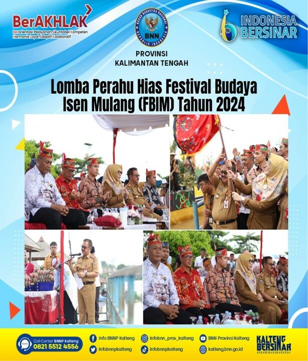 Lomba Perahu Hias Festival Budaya Isen Mulang (Fbim) Tahun 2024