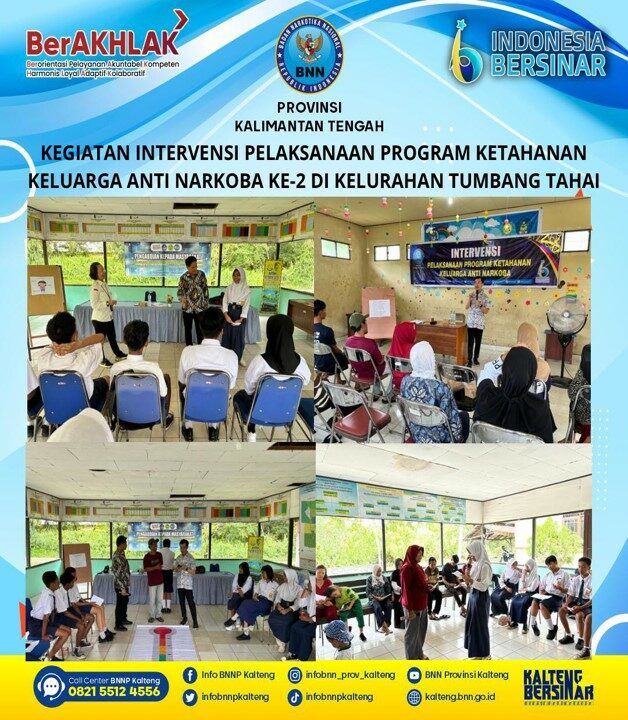 Kegiatan Intervensi Pelaksanaan Program Ketahanan Keluarga Anti Narkoba Ke-2 (Dua)