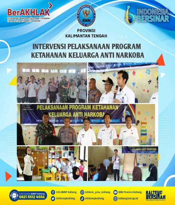 Intervensi Pelaksanaan Program Ketahanan Keluarga Anti Narkoba