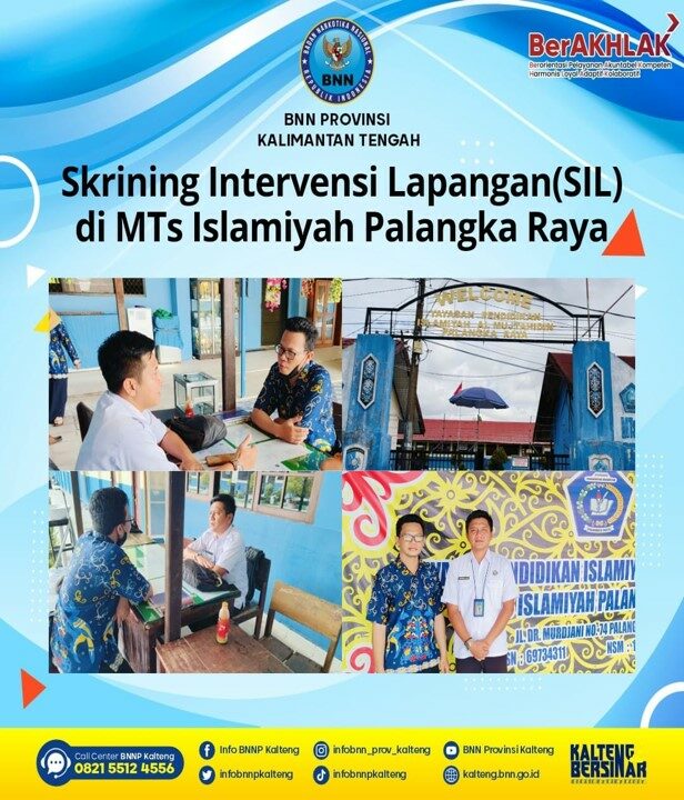 Skrining Intervensi Lapangan (SIL) Di Mts Islamiyah Palangka Raya