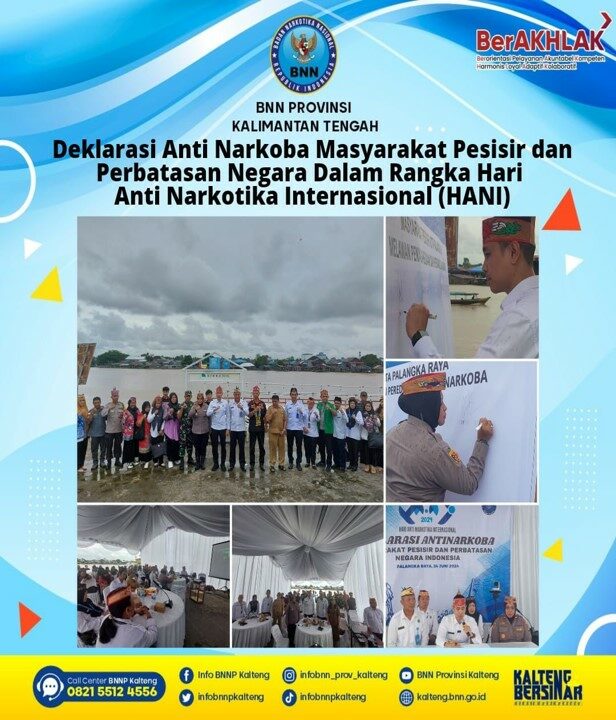 Deklarasi Anti Narkoba Masyarakat Pesisir Dan Perbatasan Negara
