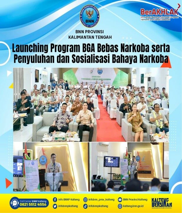 Launching Program BGA Bebas Narkoba Serta Penyuluhan dan Sosialisasi Bahaya Narkoba