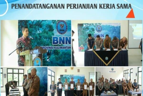 Penandatanganan Perjanjian Kerja Sama dengan Dinas Kesehatan Provinsi Kalimantan Tengah, Biddokkes Polda Kalimantan Tengah, Rumah Sakit Jiwa Kalawa Atei Provinsi Kalimantan Tengah, Rumah Sakit Bhayangkara Palangka Raya, dan Apotek Fiz