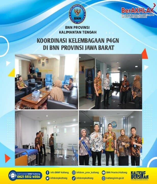 Koordinasi Kelembagaan P4GN di BNN Provinsi Jawa Barat