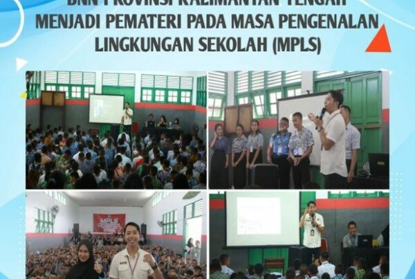 Kegiatan BNN Provinsi Kalimantan Tengah Menjadi Pemateri Pada Masa Pengenalan Lingkungan Sekolah