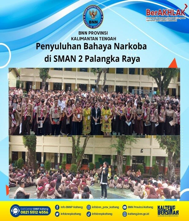 Penyuluhan Bahaya Narkoba Di SMAN 2 Palangka Raya