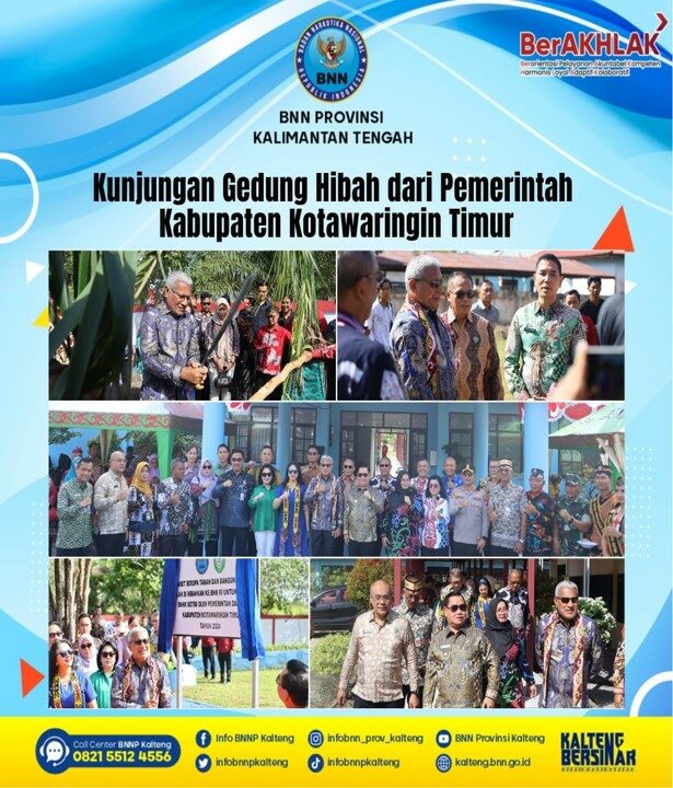 Kunjungan Gedung Hibah dari Pemerintah Kabupaten Kotawaringin Timur