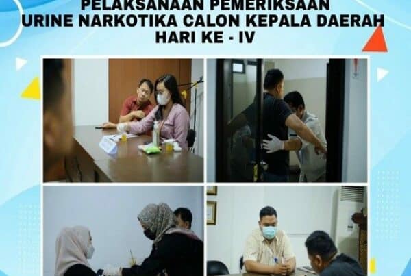 Pemeriksaan Urine Narkotika Calon Kepala Daerah Hari Ke-IV