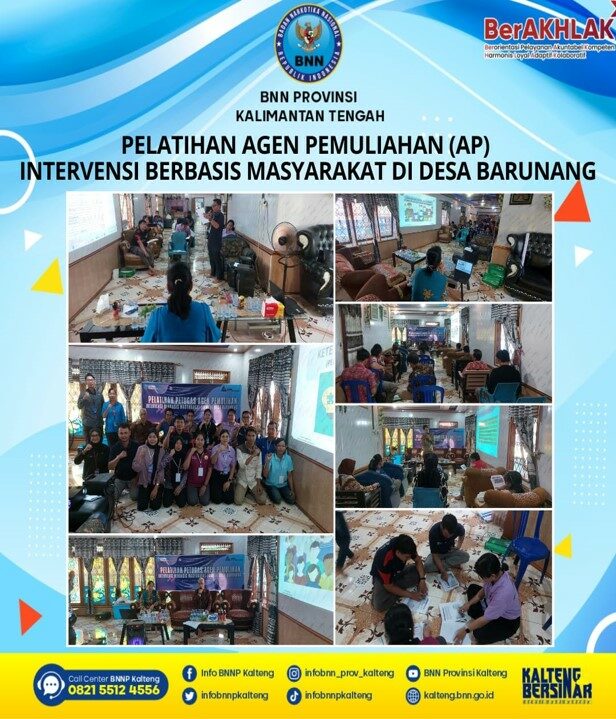 Pelatihan Agen Pemuliahan (AP) Intervensi Berbasis Masyarakat di Desa Barunang