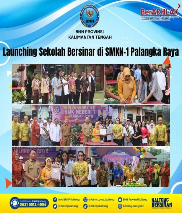Launching Sekolah Bersinar Di SMKN-1 Palangka Raya