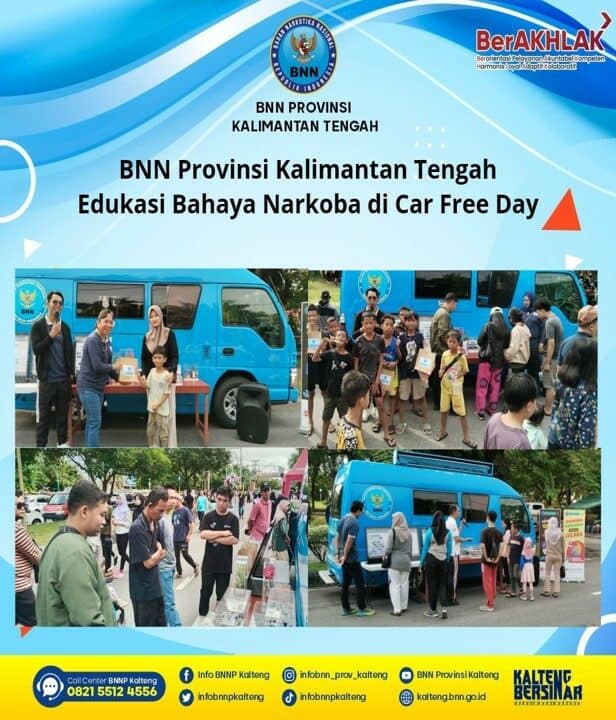 Kegiatan Bnn Edukasi Bahaya Narkoba di Car Free Day