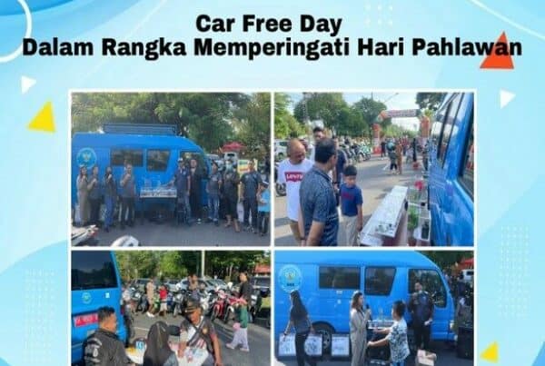 Car Free Day dalam Rangka Memperingati Hari Pahlawan