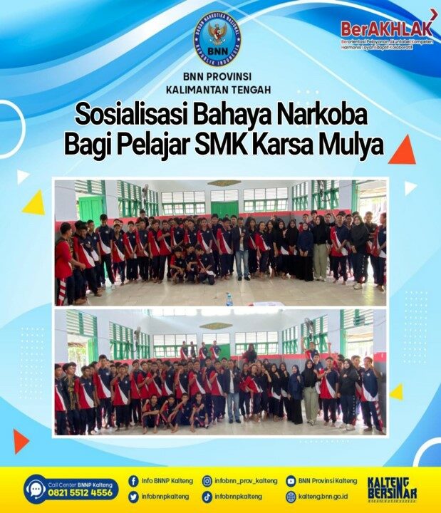 Sosialisasi Bahaya Narkoba Bagi Pelajar SMK Karsa Mulya