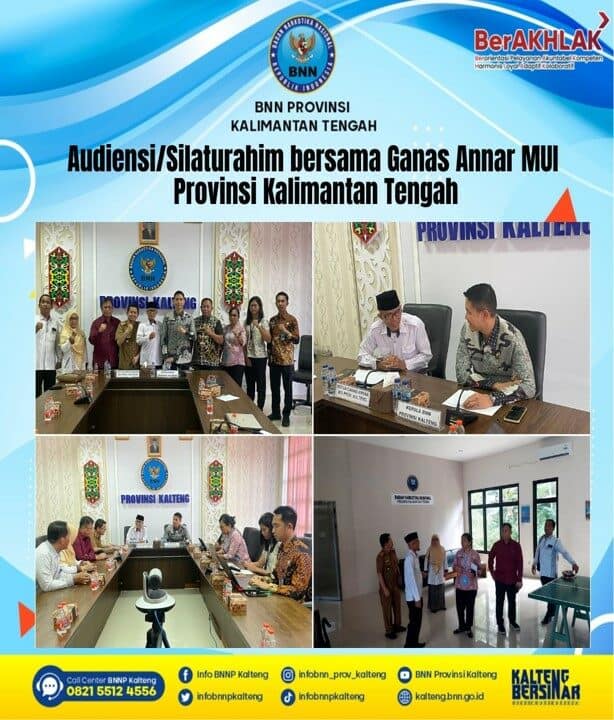 Audiensi/Silaturahim Bersama Ganas Annar MUI Provinsi Kalimantan Tengah