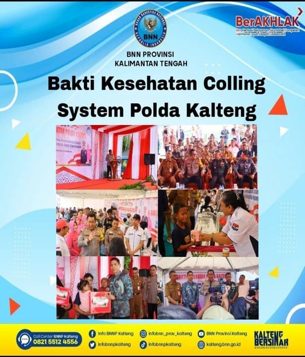 Bakti Kesehatan COLLING SYSTEM Polda Kalteng