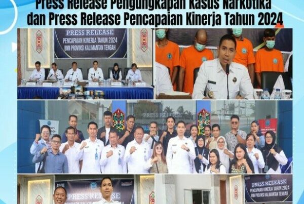 Press Release Pengungkapan Kasus Narkotika dan Press Release Pencapaian Kinerja Tahun 2024 Press Release Pengungkapan Kasus Narkotika dan Press Release Pencapaian Kinerja Tahun 2024