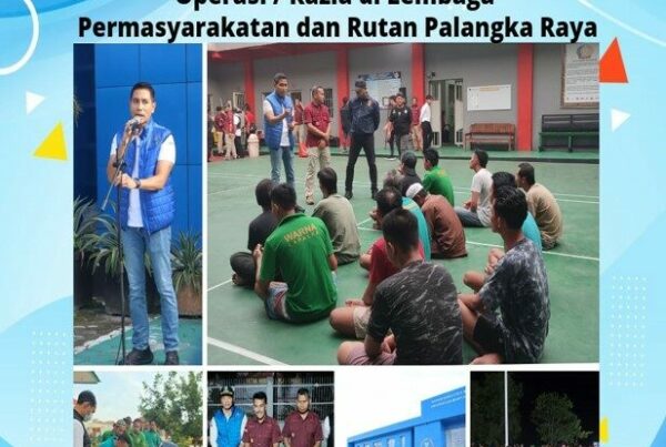 Operasi / Razia Di Lembaga Permasyarakatan Dan Rutan Palangka Raya
