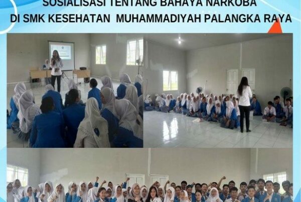 Sosialisasi Tentang Bahaya Narkoba Di SMK Kesehatan Muhammadiyah Palangka Raya