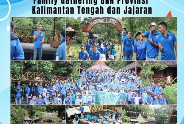 Kegiatan Family Gathering BNN Provinsi Kalimantan Tengah dan Jajaran