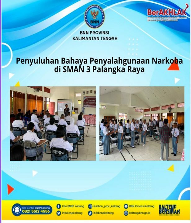 Kegiatan Pembekalan Tim Satgas Sekolah Bersinar SMA Negeri 1 Palangka Raya